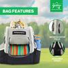 Prodigy Disc Apex XL Disc Golf Bag | Large Disc Golf Backpack | Store 34+ Discs | Premium Big Disc Golf Bags with Cooler view 2