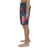 Hurley Boys Pull On Swim Trunks, Blue/Orange Floral, L view 4