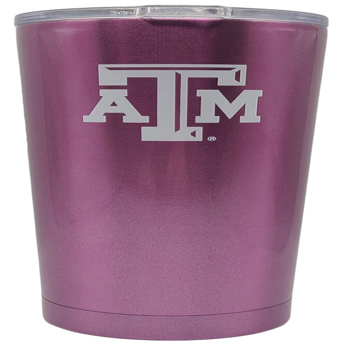 Boelter Brands NCAA Pink Sparkle Stainless Steel Double Wall Vacuum Insulated Ultra 20 oz Travel Tumbler (Texas A&M Aggies)