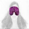 Candi Andi Handmade Weighted Sleep Eye Mask Yoga Pillow - Flax Seed Fill - Unscented - Magenta Doodle - TEMF-MD view 1