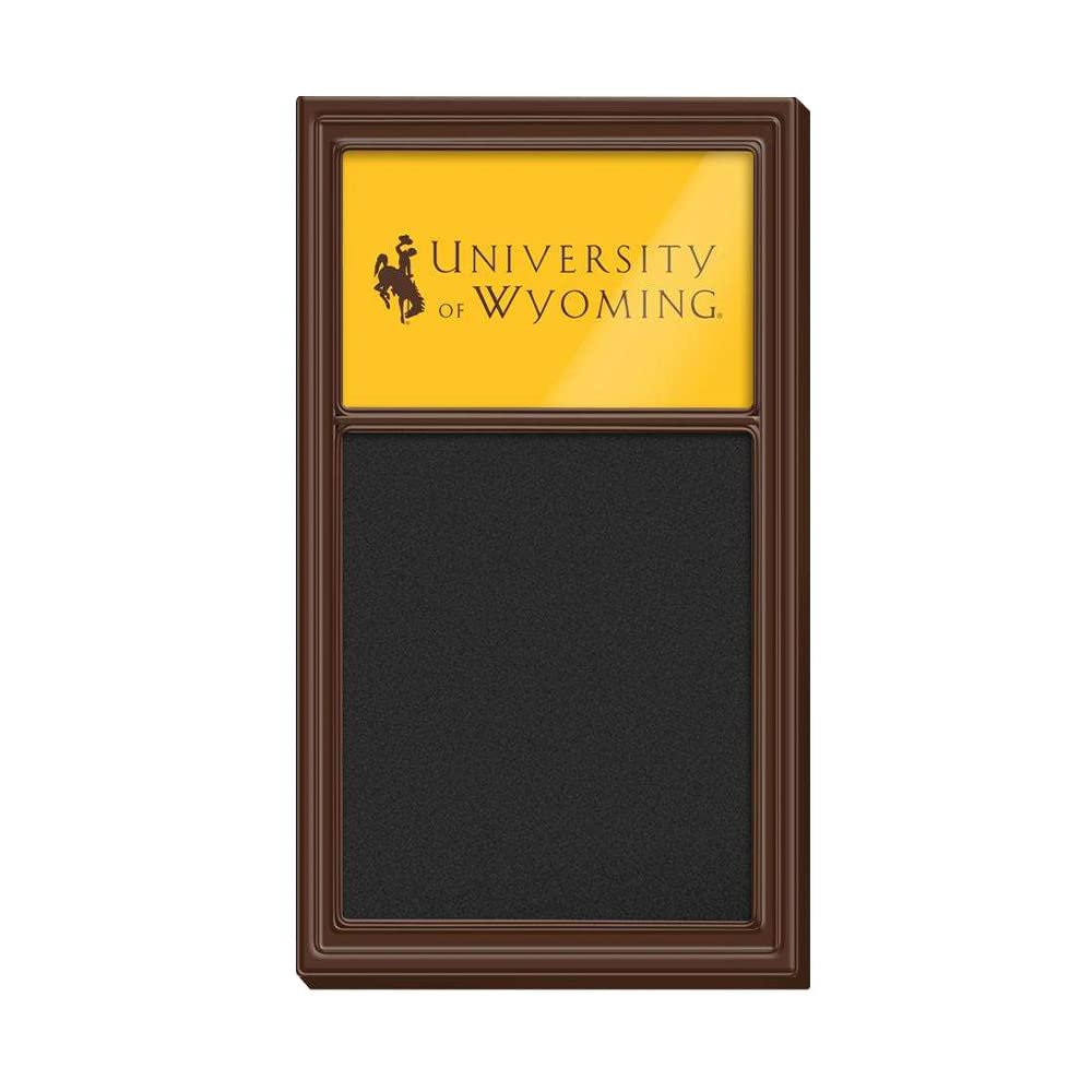 The Fan-Brand NCAA Wyoming Cowboys - University Logo - Mirrored Chalk Note Board - Sports Team Bar Sign Dcor: Home, Dorm, Garage, Office, Fan Cave