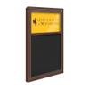 The Fan-Brand NCAA Wyoming Cowboys - University Logo - Mirrored Chalk Note Board - Sports Team Bar Sign Dcor: Home, Dorm, Garage, Office, Fan Cave view 2