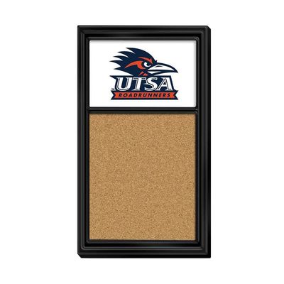 The Fan-Brand NCAA UTSA Roadrunners - White - Cork Note Board - Sports Team Bar Sign Dcor: Home, Dorm, Garage, Office, Fan Cave