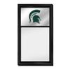 The Fan-Brand Michigan State Spartans - Helmet - Mirrored Dry Erase Note Board - Sports Team Bar Sign Dcor: Home, Dorm, Garage, Office, Fan Cave view 1