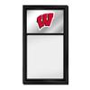 The Fan-Brand Wisconsin Badgers - Mirrored Dry Erase Board - Sports Team Bar Sign Dcor: Home, Dorm, Garage, Office, Fan Cave view 1