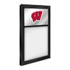 The Fan-Brand Wisconsin Badgers - Mirrored Dry Erase Board - Sports Team Bar Sign Dcor: Home, Dorm, Garage, Office, Fan Cave view 2