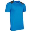 Attacker Soccer Jersey, Youth Small, Neon Blue view 1