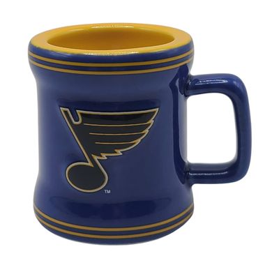 Boelter Brands Licensed NHL Sculpted 2oz Mini Mug Espresso/Shot Glass (St Louis Blues)