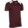 Attacker Soccer Jersey, Adult Small, Maroon view 1
