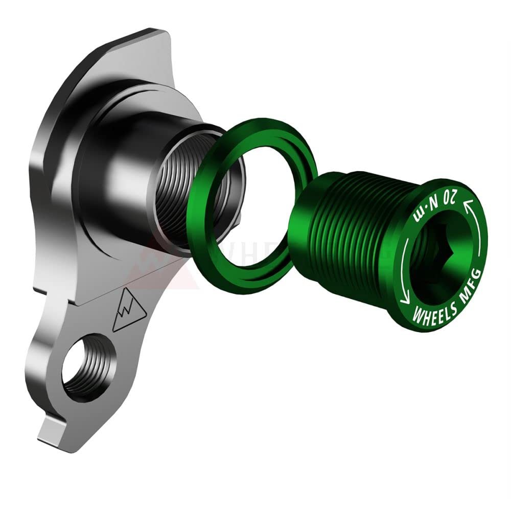 Derailleur Hanger 404-1 Green - SRAM Compatible Universal Derailleur Hanger
