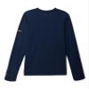 Columbia Youth Boys La Poudre Pass Long Sleeve Tee, Collegiate Navy/Bearly-Checkered Peaks, X-Small view 2
