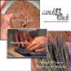 Candi Andi Handmade Weighted Sleep Eye Mask Yoga Pillow - Flax Seed Fill - Unscented - Frilly Fiesta - TEMF-FF view 3