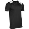 Attacker Soccer Jersey, Adult Medium, Black view 1