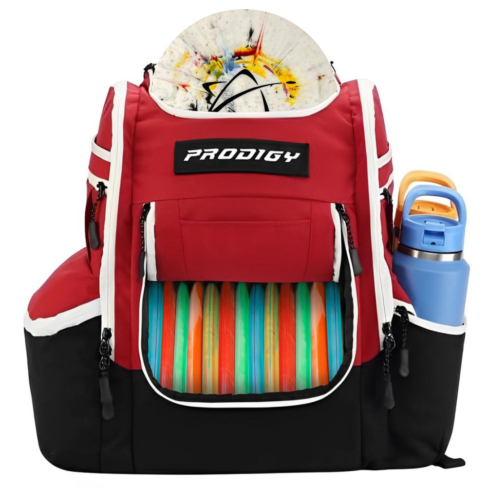 Prodigy Disc Apex XL Disc Golf Bag | Large Disc Golf Backpack | Store 34+ Discs | Premium Big Disc Golf Bags with Cooler