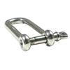 MarineNow 316 Stainless Steel Long D-Shackle Marine Grade Choose Size and Pack Quantity (04 mm, 02-Pack) view 4