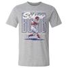 500 LEVEL Kyle Schwarber Shirt (Cotton, XX-Large, Heather Gray) - Kyle Schwarber Philadelphia Schwarbomb WHT view 1