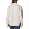 Columbia Women's Silver Ridge Utility Long Sleeve Shirt, Dark Stone, 3X Plus view 2