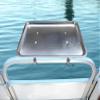 Brocraft Boat Rail Mount Grill Table/Pontoon Square Rail Mount BBQ Table/Pontoon Boat Table view 3
