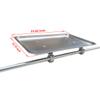 Brocraft Boat Rail Mount Grill Table/Pontoon Square Rail Mount BBQ Table/Pontoon Boat Table view 4