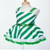 Kvysinly Girls Sleeveless Sequins Ballet Leotard Tutu Dress Figure Ice Skating Dress Candy Cane Christmas Costume Green 4 Years view 4