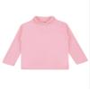 Yhong Kids Boys Girls Turtleneck Thermal Underwear Tops Basic Solid Color Long Sleeves Cotton T-Shirts Undershirts Pink 7-8 Years view 3