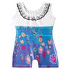 HOZIY Gymnastics Leotards for Girls Size 6-7 Years Old Toddlers Biketards Aqua Blue Navy Floral Cat Cartoon Magic Biketard Sparkly Leotardos Para Gimnasia Ninas White view 2