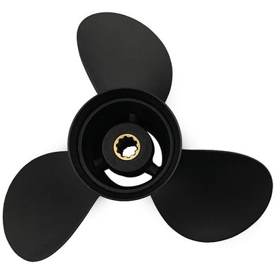 ARKDOZA 3 Blade RH 25HP 30HP Aluminum Propeller for Tohatsu Outboards with 10 Spline Tooth 9.9x10