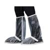 SooGree Waterproof Rain Shoe Covers Men Reusable Foldable Rain Snow Boot Shoe Covers with Reflector Non Slip Shoe Protector for Raining Day,Cycling,Gardening,Fishing,Hiking, Farming (Transparent, L) view 1