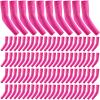Zhehao 50 Pairs Breast Cancer Awareness Sleeves Pink Ribbon Arm Sleeves Compression Arm Sleeve for Women Sports Football Accessories view 1