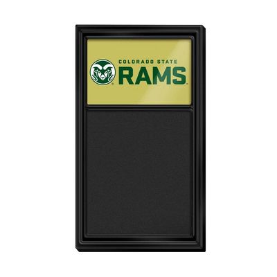 The Fan-Brand NCAA Colorado State Rams - Mirrored Chalk Note Board - Sports Team Bar Sign Dcor: Home, Dorm, Garage, Office, Fan Cave