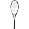 Babolat - Evo Aero Tennis Racket Strung for Adults - Power & Comfort - Aerodynamic Spin Alpha Frame with Evo 4 Feel & Woofer Technology - Syntec Evo Grip 3 - French Brand - Grey/Yellow view 2