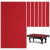 Anjetan Billiard Cloth, 8.53ft Pool Table Felt Cloth for 8ft Pool Tables, Billiard Protector with 6 Cloth Strips Used for Home, Clubs, Bars view 1
