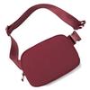 Belt Bag Fanny Pack Crossbody Bags for Women Fashion Waist Packs with Adjustable Strap Gifts for Women Men Teen Girls (Wine) view 1
