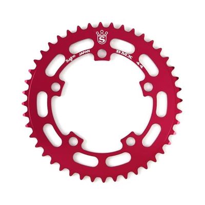 Sugino BJ110 Chainring, Red, 44T (for BMX)
