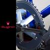 Sugino BJ110 Chainring, Red, 44T (for BMX) view 3