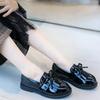 kkdom Girl's Classic Tassel School Uniform Shoes British Style Oxford Shoes US Size Toddler 10 view 2