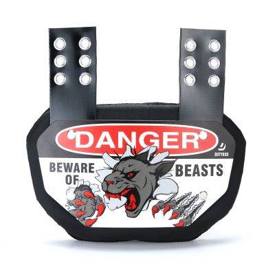 Football Back Plate Lower Back Rear Back Bone Protector Shield Back Plate for Youth & Adult (Age Above 12)