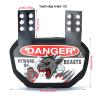 Football Back Plate Lower Back Rear Back Bone Protector Shield Back Plate for Youth & Adult (Age Above 12) view 2
