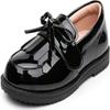 kkdom Girl's Classic Tassel School Uniform Shoes British Style Oxford Shoes Big Kid 4.5 view 1