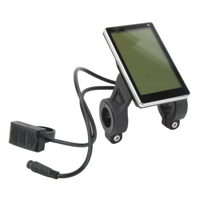 Sanpyl Electric M5 LCD Display Connector Panel Electric Scooter Display Panel Screen for Electric Bike?6Pin?