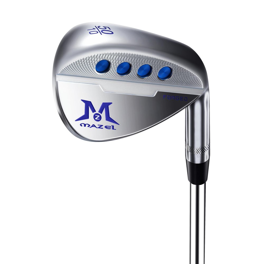 MAZEL Forged Golf Wedges for Men - Individual 48 52 54 56 58 60 Degree Wedge Right Hand Gap Wedge,Sand Wedge,Lob Wedge,Milled Face for More Spin