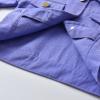 Toddler Boys Girls Windproof Solid Denim Coat Jacket Kids Warm Outerwear Jacket Baby Jean Jacket (Purple, 3-4 Years) view 2