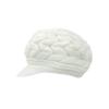 Andiker Winter Knit Hat for Women, Slouchy Beanies Cap with Brim, Warm Fleece Lined Women Thick Hat (White) view 1