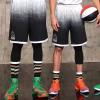 Charque Men's Compression Pants, Athletic Base Layer One Leg 3/4 Capri Tights Leggings for Running Basketball Gym view 2