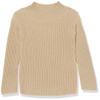 Amazon Essentials Toddler Girls' Modern Wide-Neck Pullover Sweater, Tan, 2T view 1