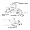 ORILAO 5W Head Light Lamp for Loupes Brightness Spot Adjustable Lab Headlamp Headlight view 3