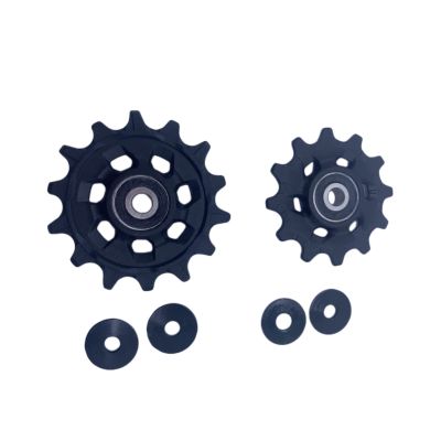NELboNs Bike Rear Derailleur Pulley Assembly Compatible with S RAM Eagle XX1 X01 GX SX Series 12-Speed 12T+14T Guide Wheel Kit MTB Replacement Bicycle Pulley Set