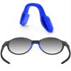 ToughAsNails Low Bridge Fit Deep Blue Replacement Nose Pads Pieces for Oakley Nxtlvl OX8028 Sunglasses view 1