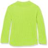 Amazon Essentials Girls' Modern Wide-Neck Pullover Sweater, Lime Green, X-Large view 2