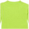 Amazon Essentials Girls' Modern Wide-Neck Pullover Sweater, Lime Green, X-Large view 3